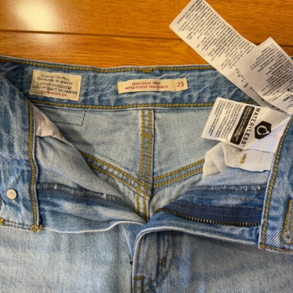 Levi's High Loose Taper Denim - Picture 2 of 3